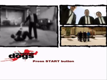 Reservoir Dogs screen shot title